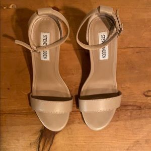 WORN ONCE Steve Madden Carrson Skinny Strap Heels